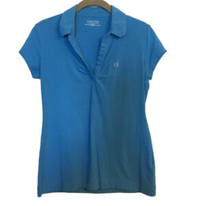 𝅺fitted stretch Calvin Klein polo